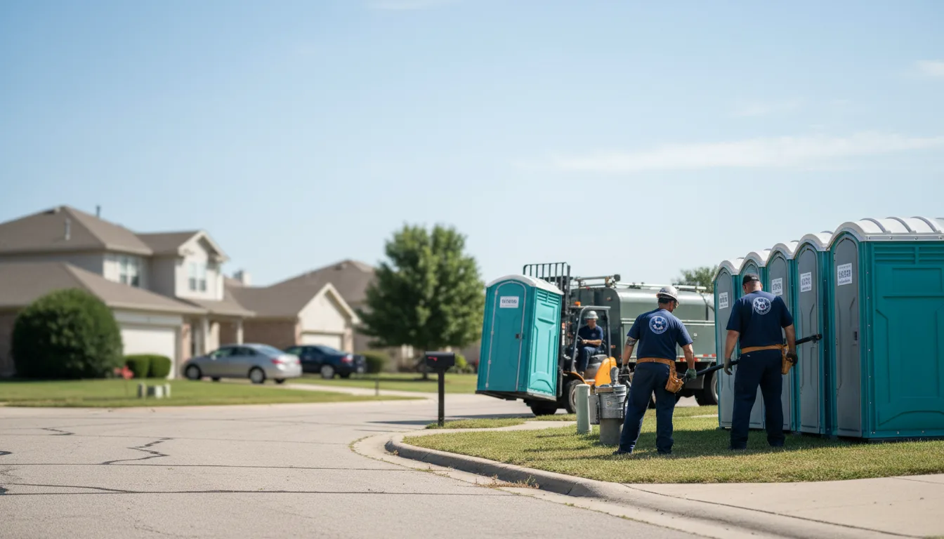 Porta Potty Rental in Porum, OK near me